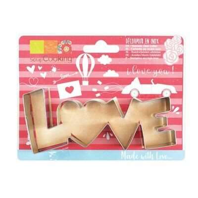 Scrapcooking Cookie Cutter -'LOVE' - Κουπ πατ 'LOVE' Scrapcooking Cookie Cutter -'LOVE' - Κουπ πατ 'LOVE'