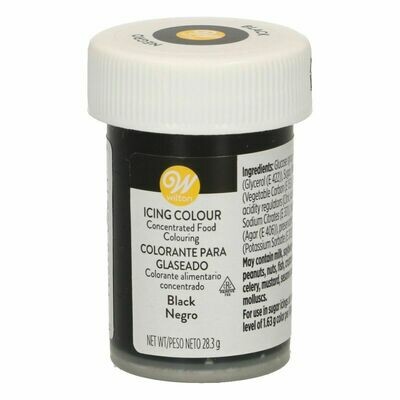 Wilton Icing Colour -BLACK - Χρώμα σε Πάστα - ΜΑΥΡΟ 28γρ