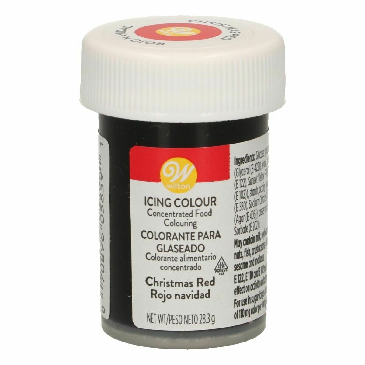 Wilton Icing Colour -CHRISTMAS RED - Χρώμα σε Πάστα - Κόκκινο Χριστουγέννων 28γρ