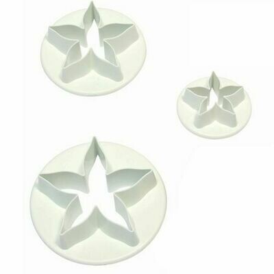 PME Calyx Cutter Set of 3 - Σετ 3τεμ κουπ πατ Κάλυκας (Μπουμπούκι)-∞∞∞