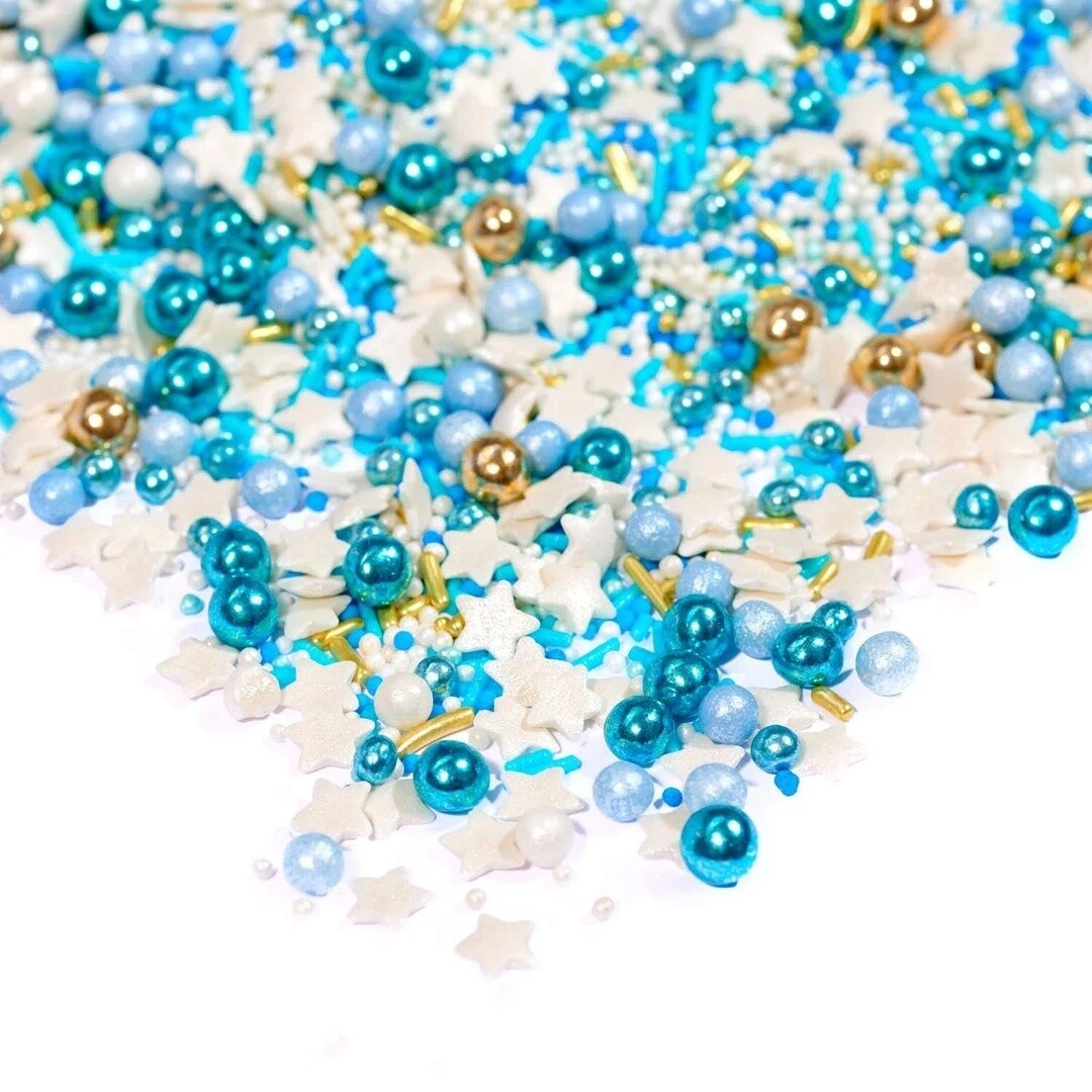 Happy Sprinkles Mix -CLOUD 7 90g - Μείγμα Ζαχαρωτών σε Γαλάζιες και Μπλε Αποχρώσεις