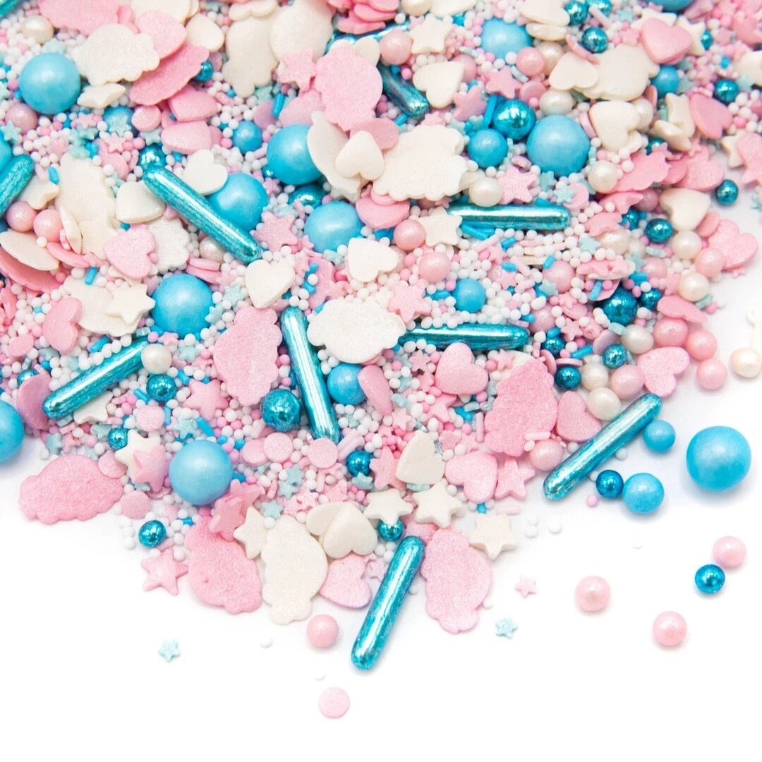 Happy Sprinkles Mix -SWEET HEAVEN 90g - Μείγμα Ζαχαρωτών σε Παστέλ Αποχρώσεις