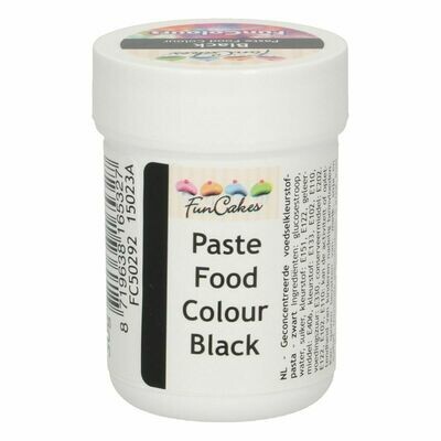 FunCakes FunColours PASTE -BLACK - Χρώμα σε Πάστα - Μαύρο 30γρ FunCakes FunColours PASTE -BLACK - Χρώμα σε Πάστα - Μαύρο 30γρ