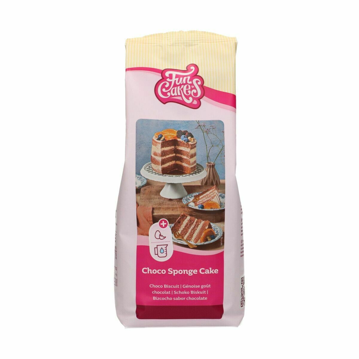 FunCakes Mix -CHOCO SPONGE -Μείγμα για Κέικ Σοκολάτας 1 κιλό