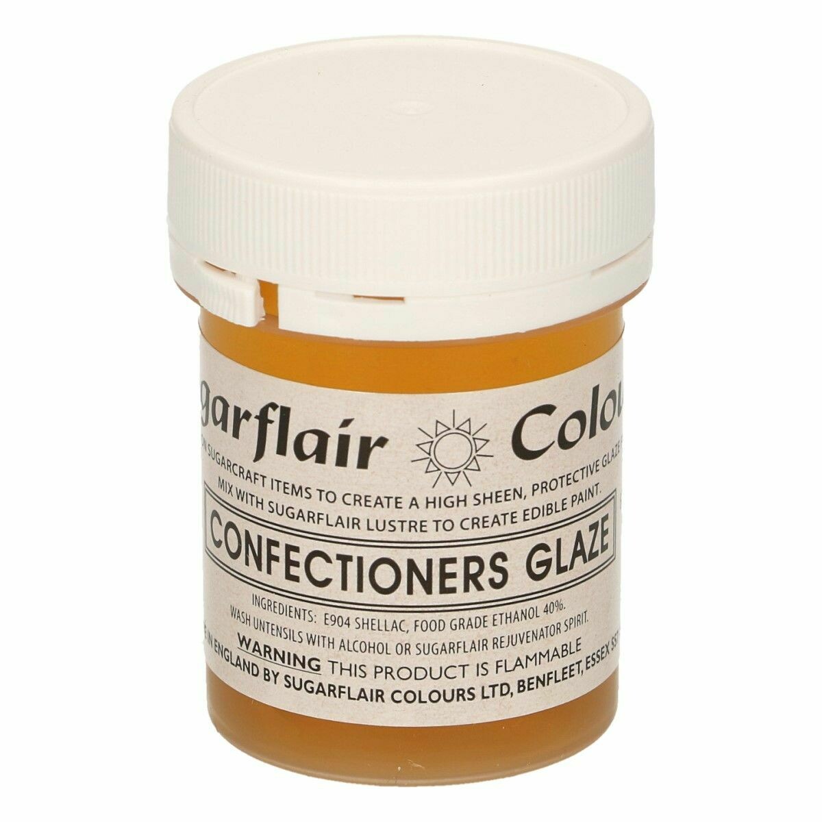 Sugarflair Confectioners Glaze 50ml -Γυαλιστικό ζαχαροπλαστικής