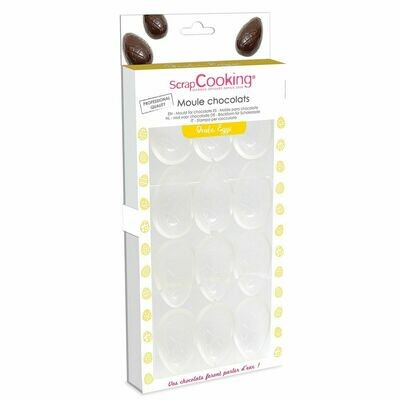 SALE!!! ScrapCooking Chocolate Mould -EGGS - Καλούπι για 12 σοκολατένια Αυγά