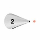 WILTON Nozzle ROUND No.2 - Μύτη Κορνέ Στρογγυλή