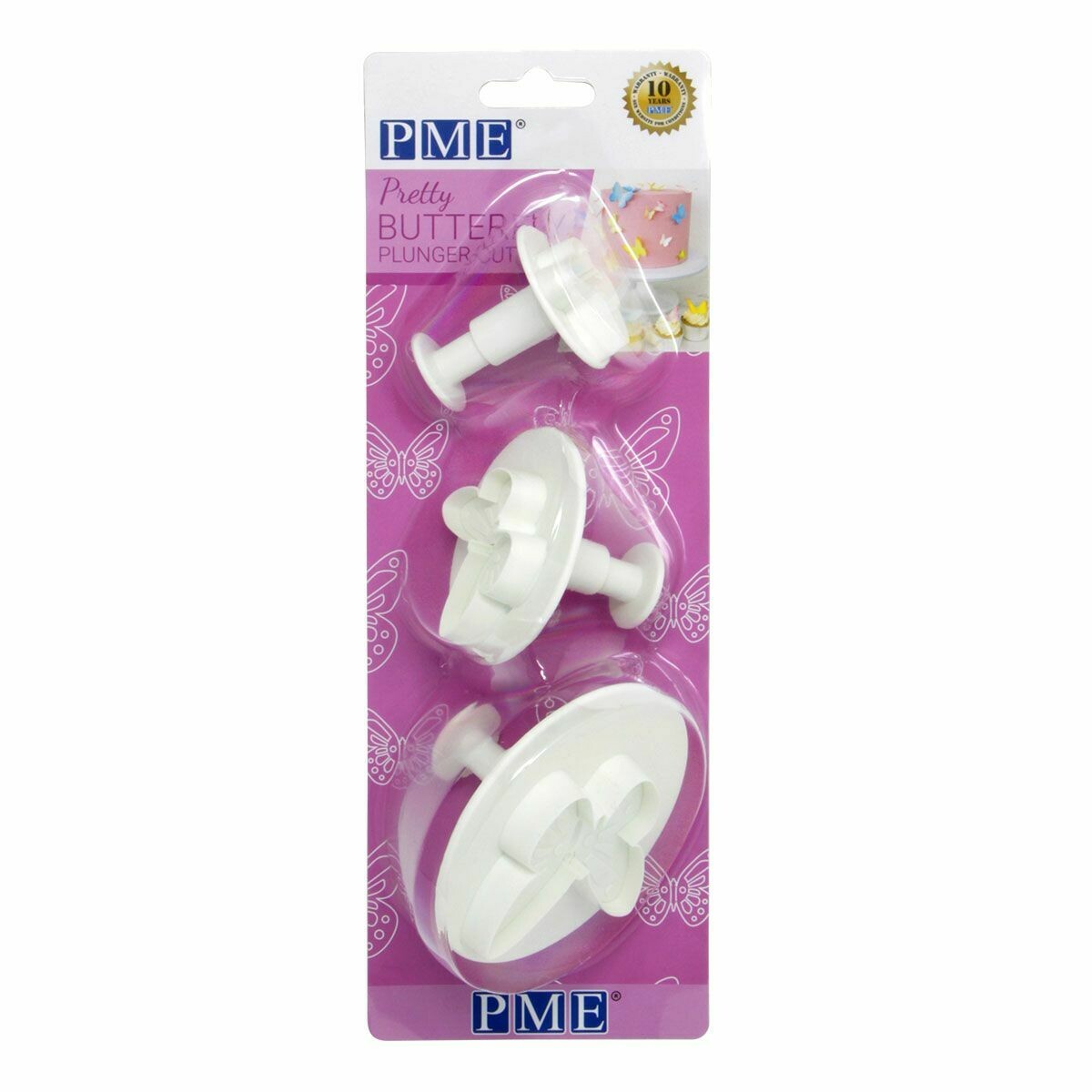 PME Plunger Cutters -PRETTY BUTTERFLIES -Σετ 3τεμ κουπ πατ πεταλούδες με Eκβολέα ∞∞∞
