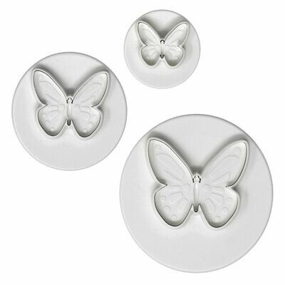 SALE!!! PME Plunger Cutters -PRETTY BUTTERFLIES -Σετ 3τεμ κουπ πατ πεταλούδες με Eκβολέα