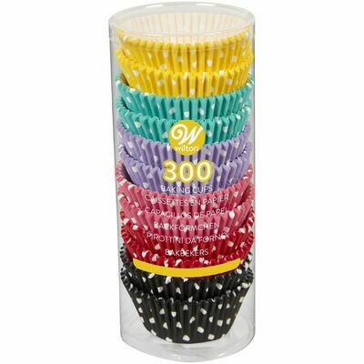 Wilton Cupcake Cases -POLKA DOTS -Θήκες ψησίματος Καπκέικ/Μάφιν 300 τεμ Πουά