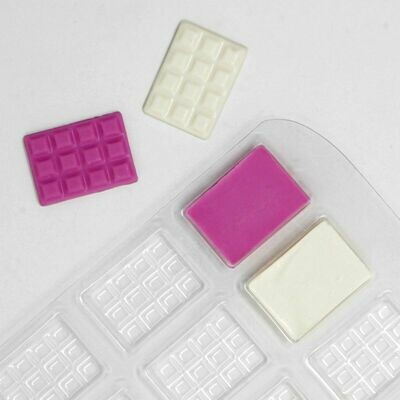 PME Candy Mould - MINI CHOCOLATE BAR - Πλαστικό Καλούπι για Σοκολατένιες Μπάρες