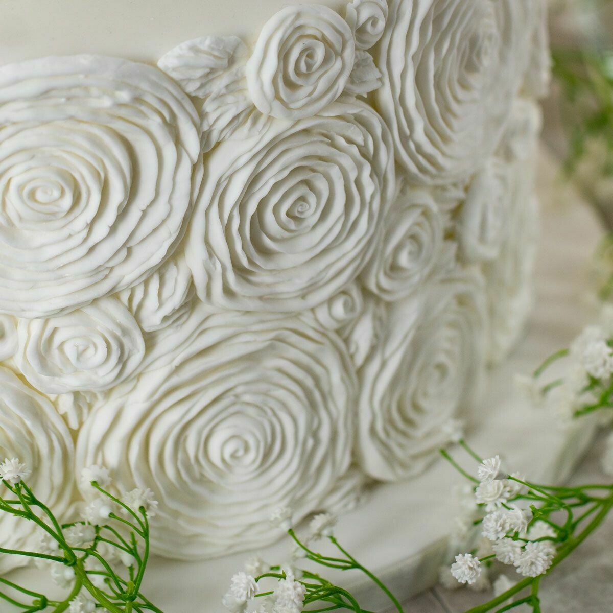 Karen Davies RUFFLED ROSES  -Καλούπι Σιλικόνης Τριαντάφυλλα