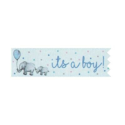 By AH Cake Ribbons -Κορδέλα Τούρτας 2.5εκ 'It's a Boy' By AH Cake Ribbons -Κορδέλα Τούρτας 2.5εκ 'It's a Boy'