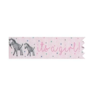 By AH Cake Ribbons -Κορδέλα Τούρτας 2.5εκ 'It's a Girl' By AH Cake Ribbons -Κορδέλα Τούρτας 2.5εκ 'It's a Girl'