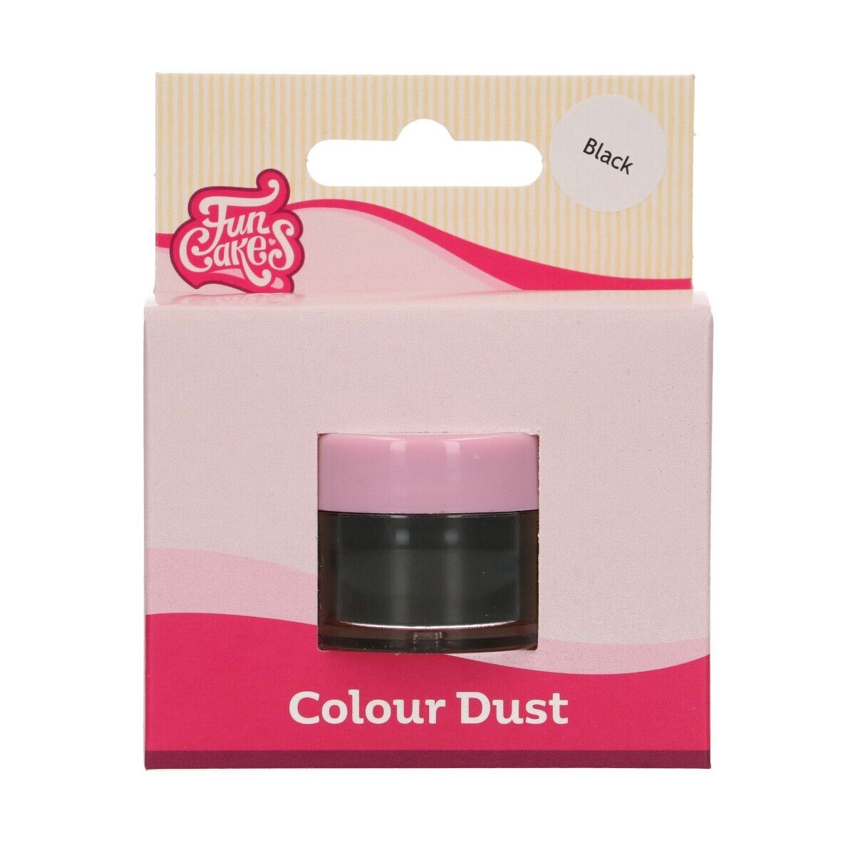 FunCakes Edible Dust -MATT -BLACK - Βρώσιμη  Σκόνη Ματ - Μαύρο