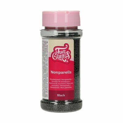 FunCakes Nonpareils -BLACK - Κας-Κας -Μαύρο 80γρ