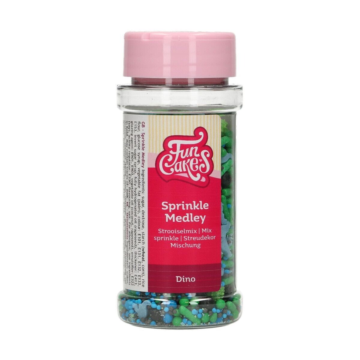 FunCakes Sprinkle Mix 65γρ -DINO MEDLEY - Μείγμα  Ζαχαρωτών -Δεινόσαυρος