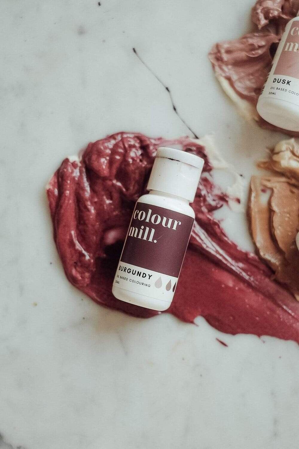 Colour Mill Oil Based Gel Colour - BURGUNDY 100ml - Χρώμα Σοκολάτας σε Τζελ Μπορντώ