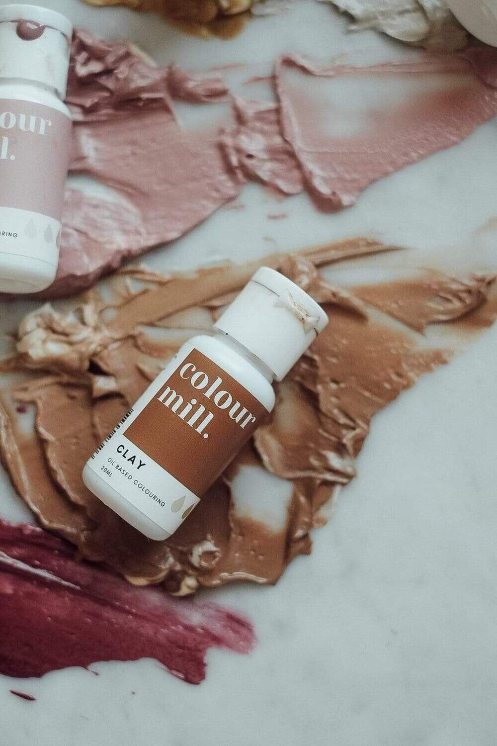 Colour Mill Oil Based Gel Colour - CLAY 20ml - Χρώμα Σοκολάτας σε Τζελ Καφέ/Καστανό