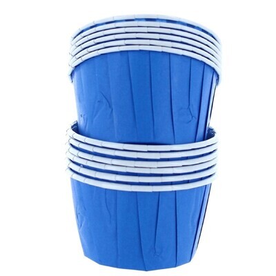 Baked With Love Baking Cups -BLUE -Κυπελάκια Ψησίματος 5εκ -Μπλε 12 τεμ