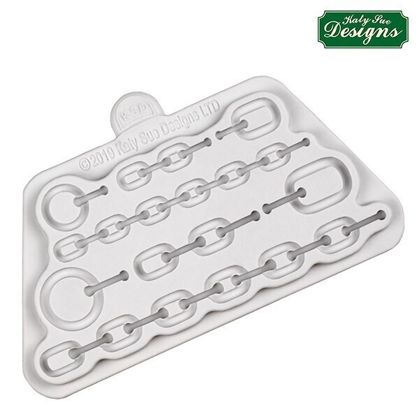 Katy Sue Silicone Mould -CHAINS -Καλούπι Σιλικόνης Αλυσίδες