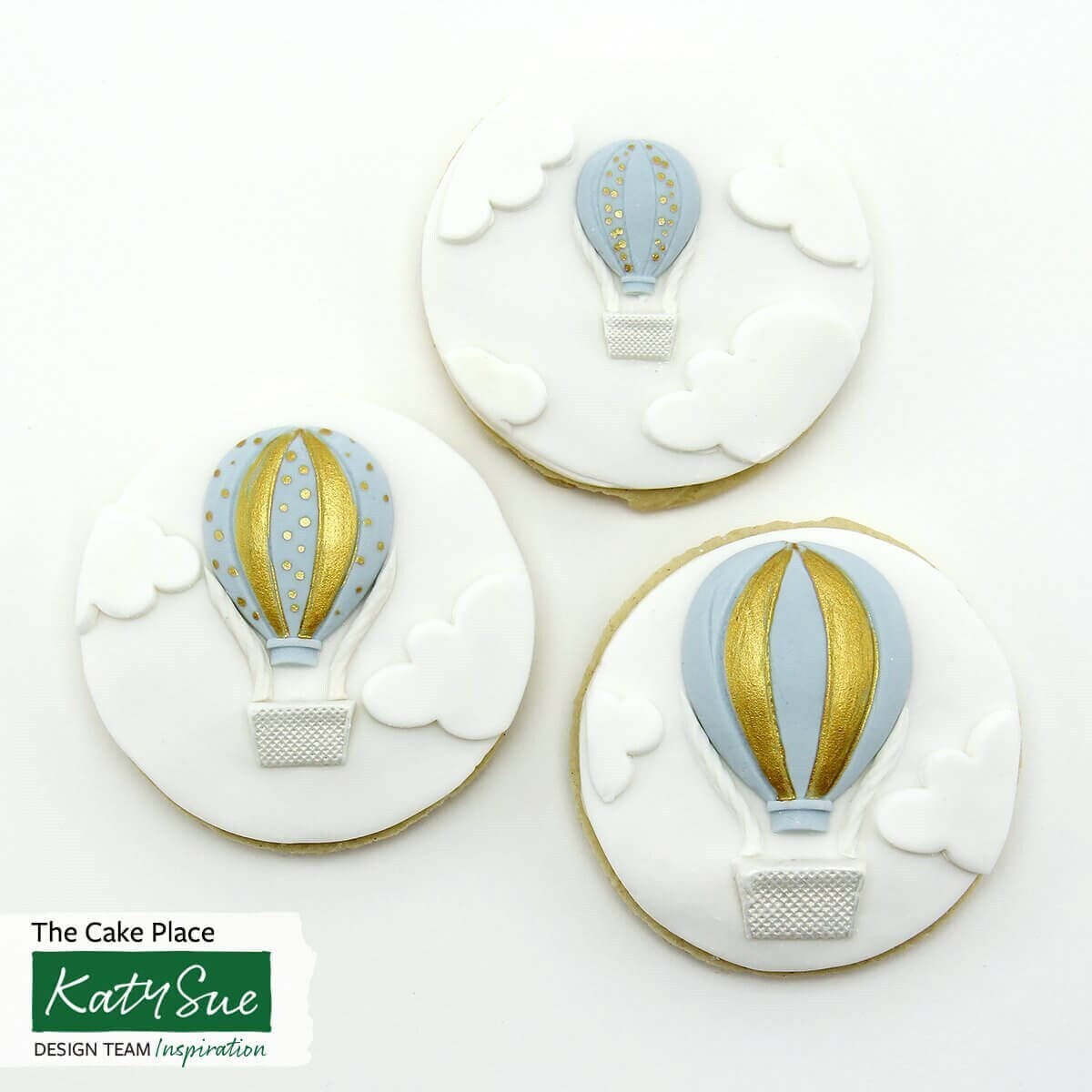 Katy Sue Silicone Mould -HOT AIR BALLOONS -Καλούπι Σιλικόνης Αερόστατο