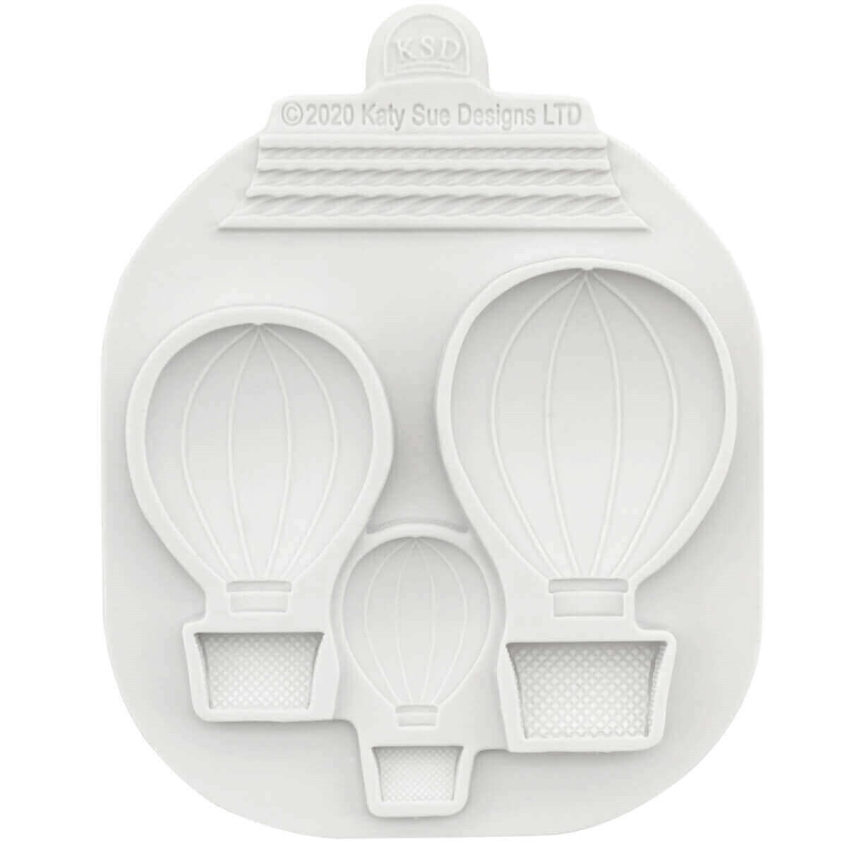 Katy Sue Silicone Mould -HOT AIR BALLOONS -Καλούπι Σιλικόνης Αερόστατο