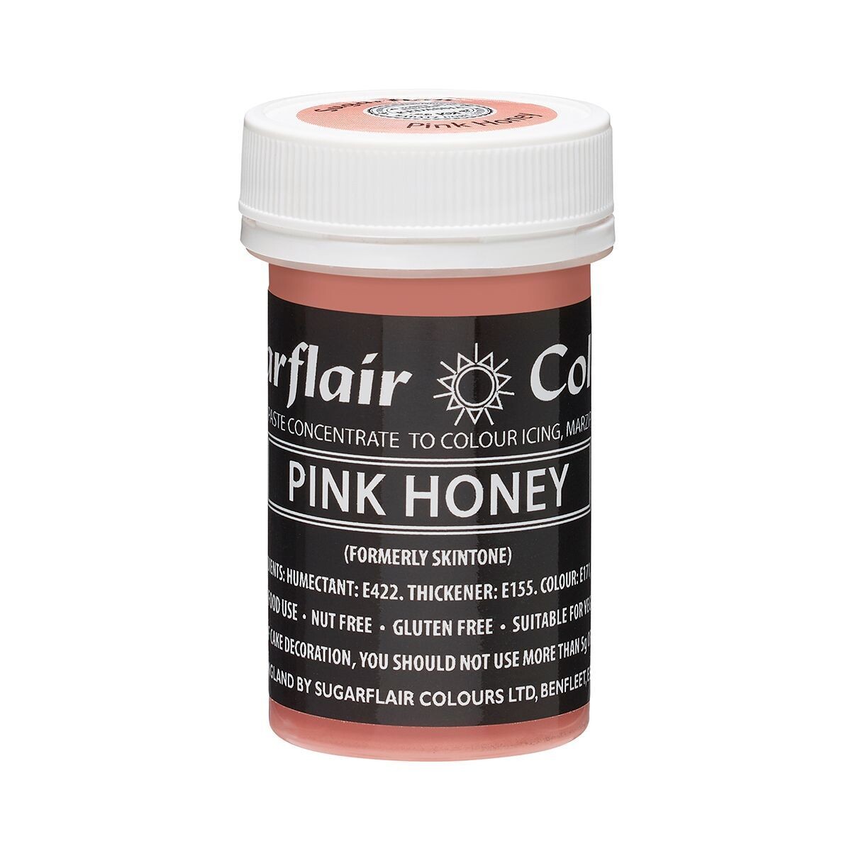 Sugarflair Paste Colours -PINK HONEY -Χρώμα σε Πάστα - (Χρώμα του Δέρματος) 25γρ