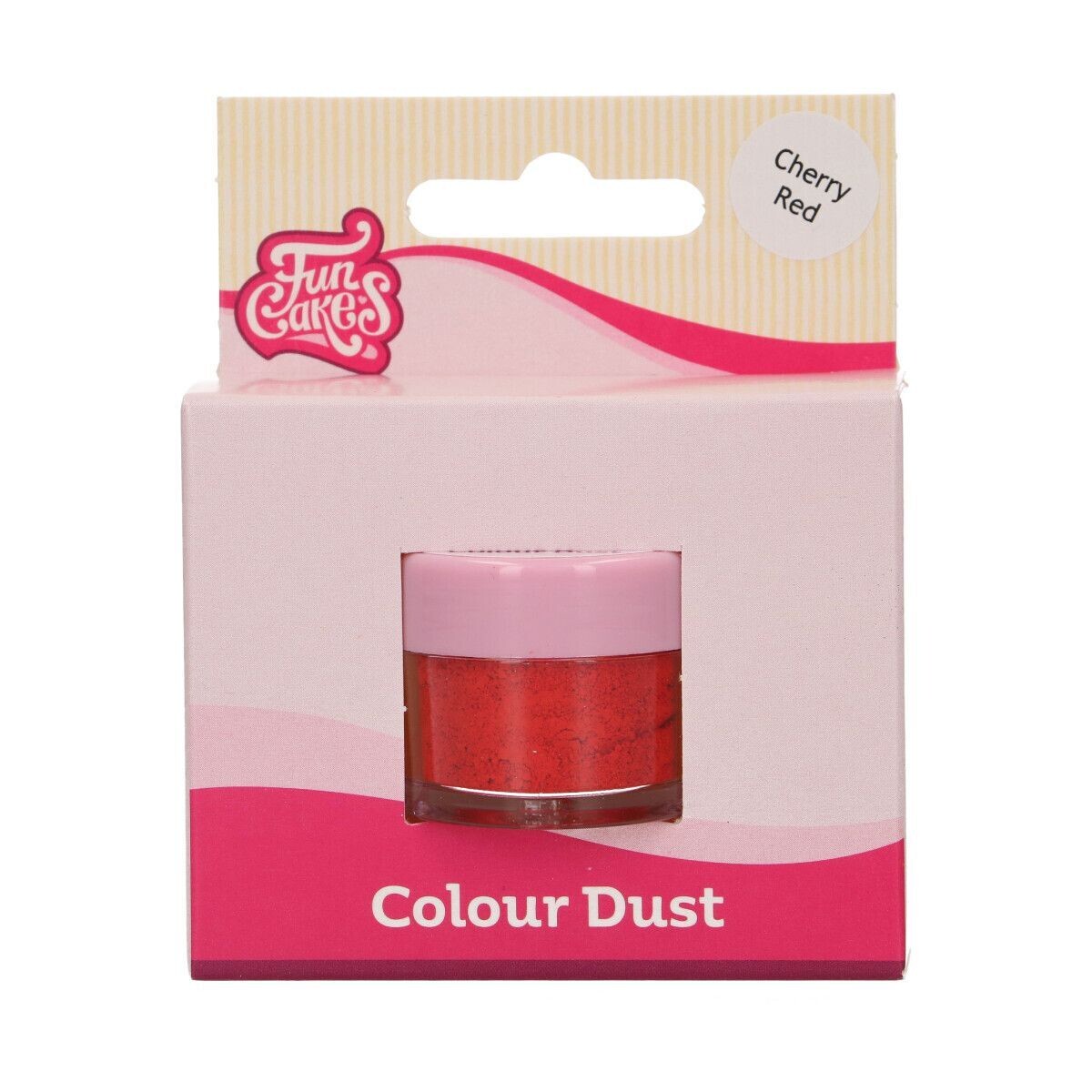 FunCakes Edible Dust -MATT -CHERRY RED - Βρώσιμη  Σκόνη Ματ - Κόκκινο Κερασί