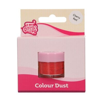 FunCakes Edible Dust -MATT -CHERRY RED - Βρώσιμη  Σκόνη Ματ - Κόκκινο Κερασί