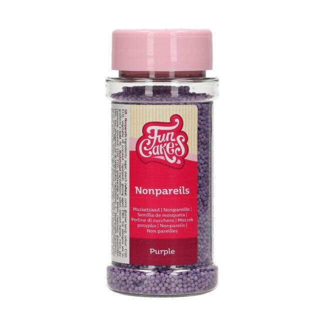 FunCakes Nonpareils -PURPLE - Κας-Κας -Μωβ 80γρ