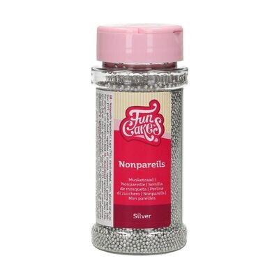 FunCakes Nonpareils -SILVER -Κας-Κας Ασημί 80γρ