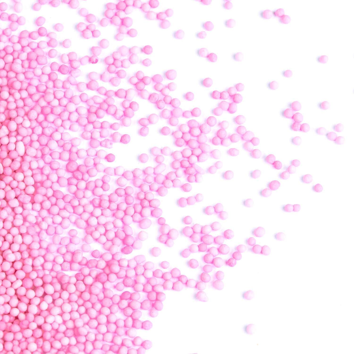 Happy Sprinkles - Nonpareils Simplicity -ROSA PINK 90g - Κας-Κας Ροζ