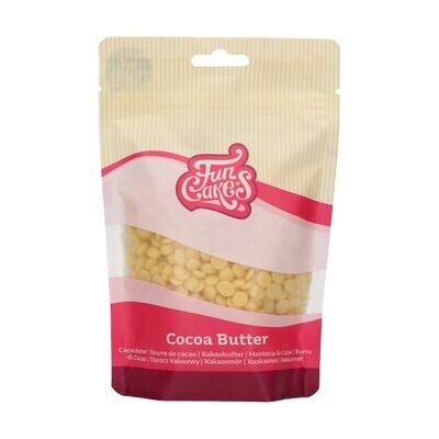 FunCakes Cocoa Butter Drops 200γρ - Βούτυρο Κακάο