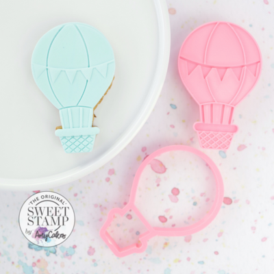 Sweet Stamp Cutter & Embosser -HOT AIR BALLOON - Κουπ Πατ και Σφραγίδα Αερόστατο Sweet Stamp Cutter & Embosser -HOT AIR BALLOON - Κουπ Πατ και Σφραγίδα Αερόστατο