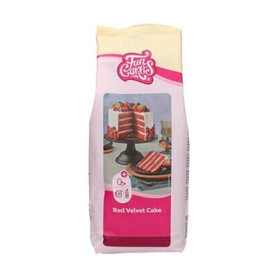 FunCakes Mix -RED VELVET - Μείγμα για Ρεντ Βέλβετ Κέικ 1 κιλό