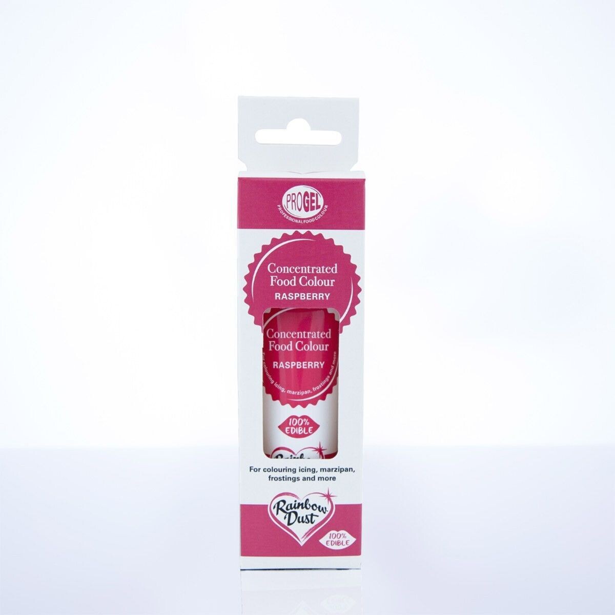 Rainbow Dust ProGel® -RASPBERRY -Χρώμα Τζελ Κόκκινο Βατόμουρο 25γρ