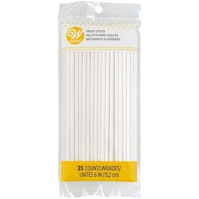 Wilton Lollipop Sticks 15εκ  Χάρτινα Στικάκια 35τμχ