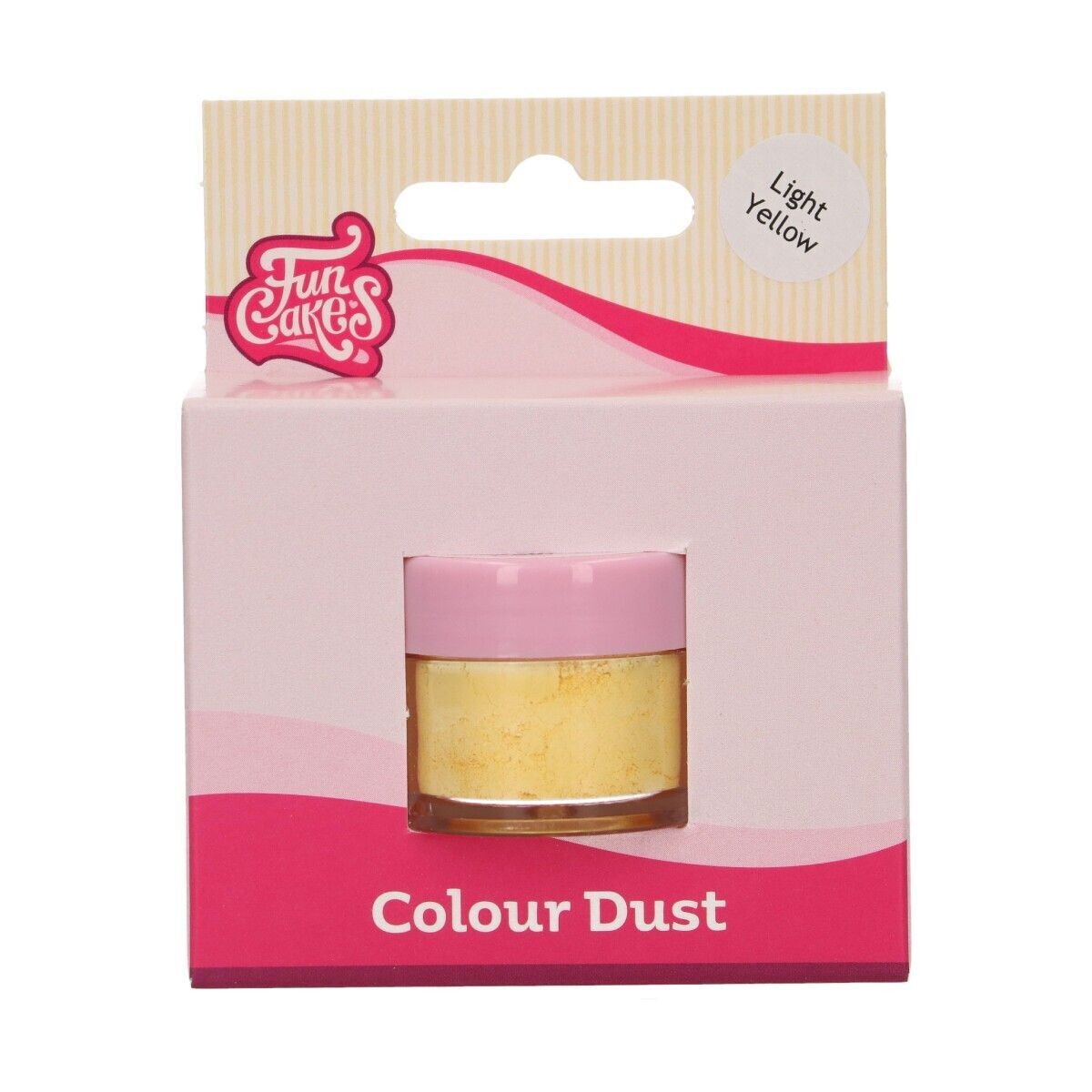 FunCakes Edible Dust -MATT -LIGHT YELLOW - Βρώσιμη Σκόνη Ματ - Κίτρινο