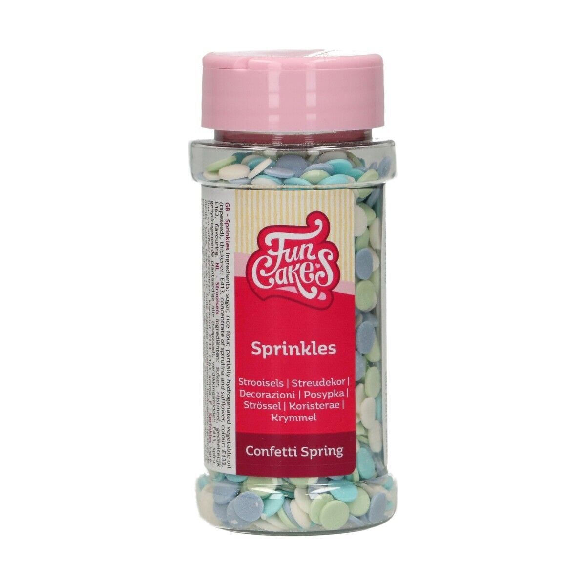FunCakes Confetti Sprinkles -SPRING -Κονφετί Άνοιξη 60γρ