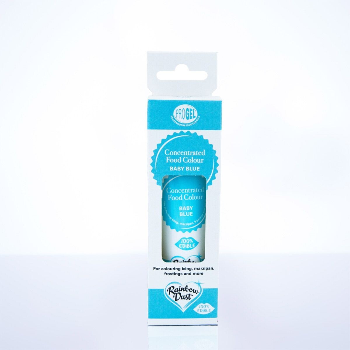 Rainbow Dust ProGel® -BABY BLUE -Χρώμα Τζελ Γαλάζιο 25γρ