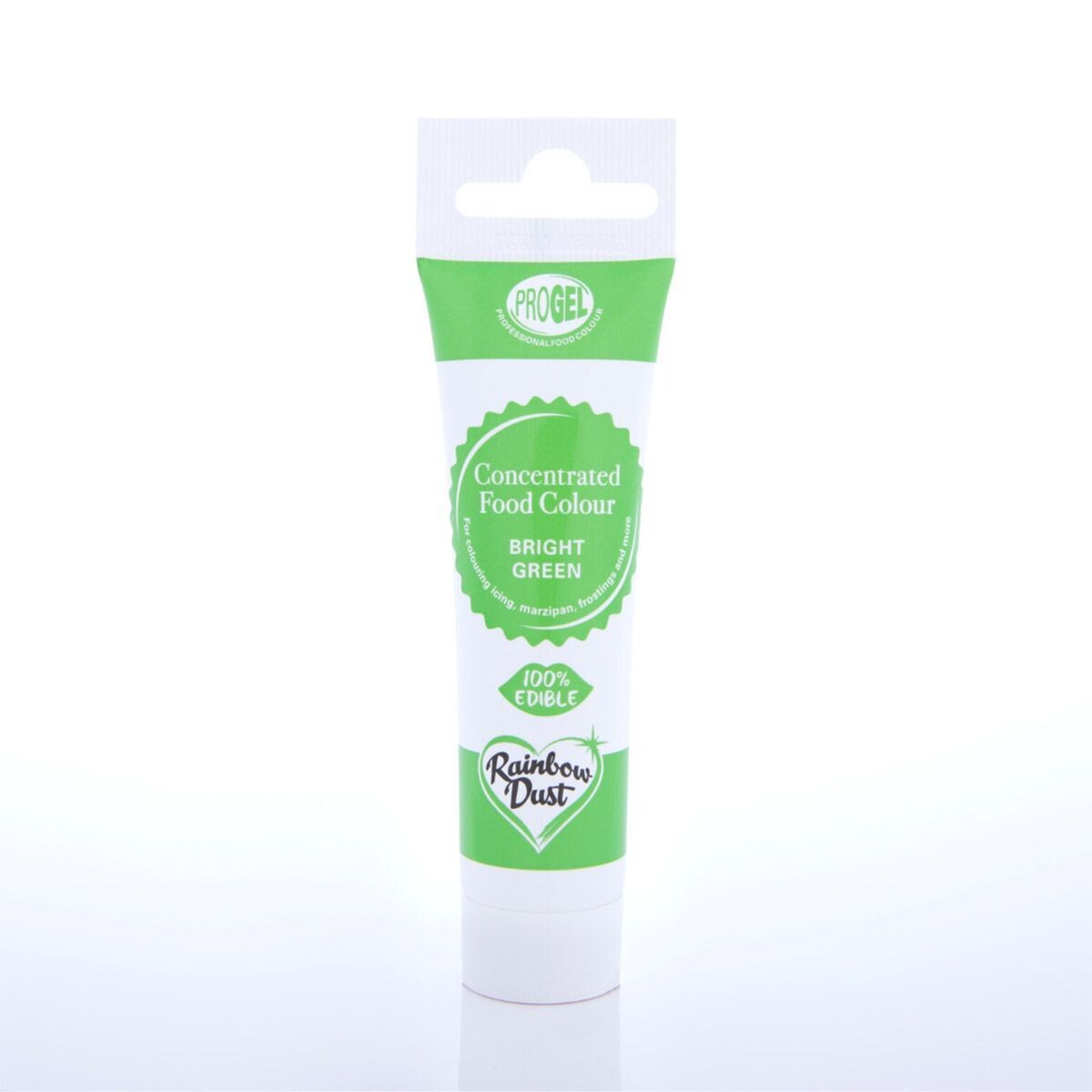 Rainbow Dust ProGel® -BRIGHT GREEN -Χρώμα Τζελ -Φωτεινό Πράσινο 25γρ