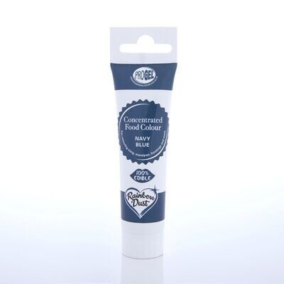 Rainbow Dust ProGel® -NAVY BLUE -Χρώμα Τζελ Ναυτικό Μπλε 25γρ