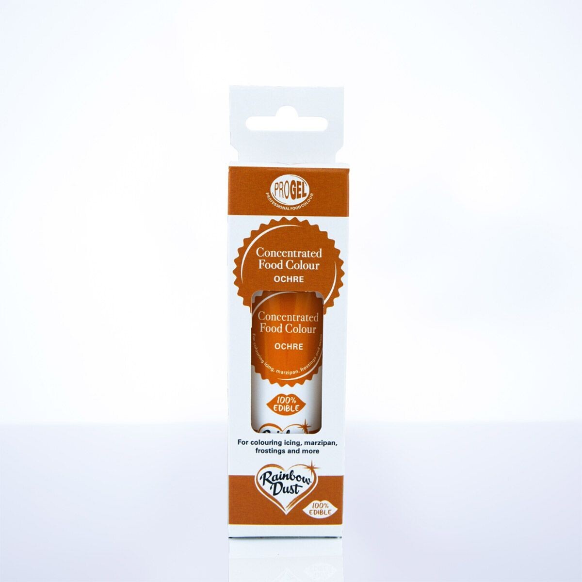 Rainbow Dust ProGel® -OCHRE -Χρώμα Τζελ  Ωχρα (Καραμέλα) 25γρ