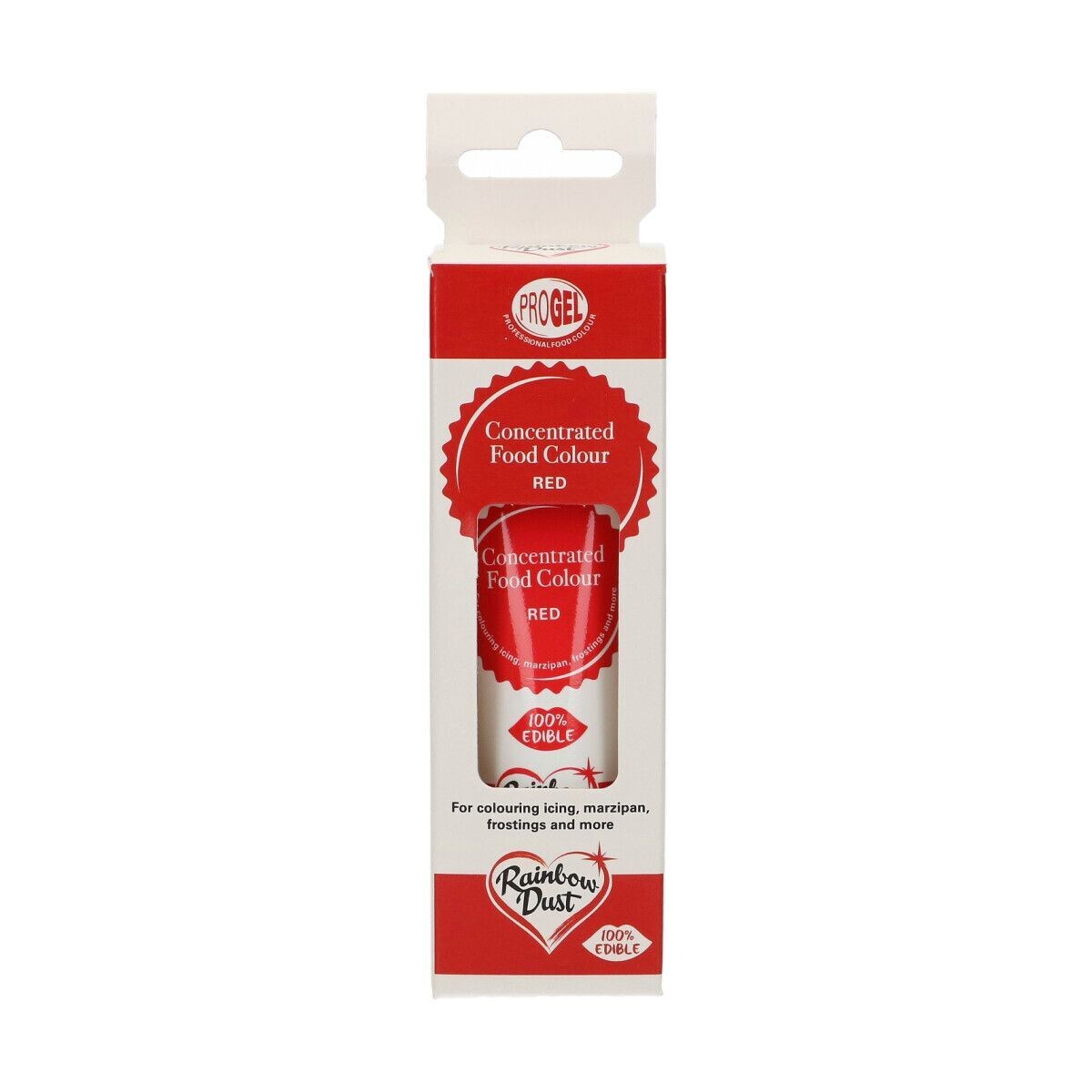 Rainbow Dust ProGel® -RED -Χρώμα Τζελ Κόκκινο 25γρ