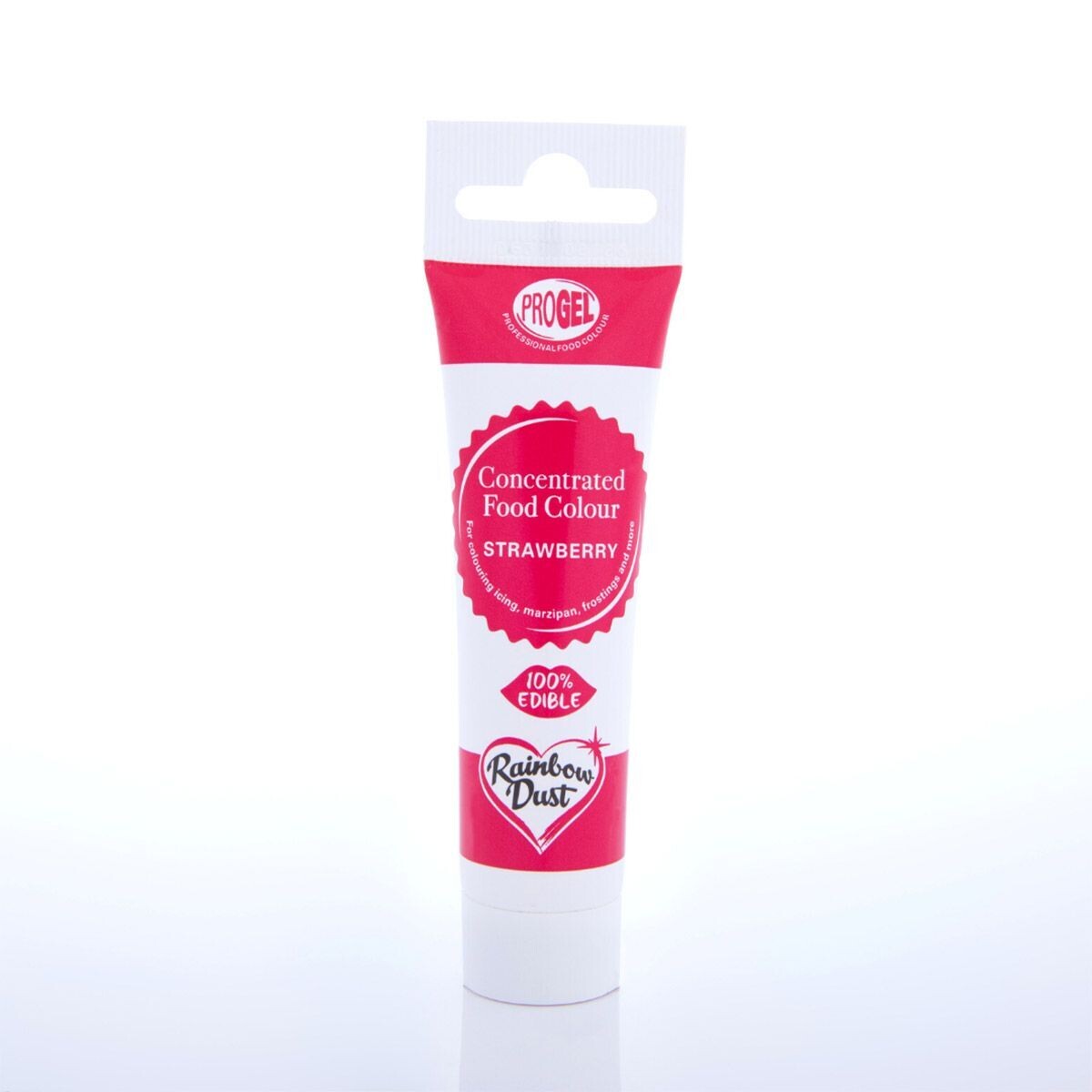 Rainbow Dust ProGel® -STRAWBERRY -Χρώμα Τζελ Κόκκινο της Φράουλας 25γρ