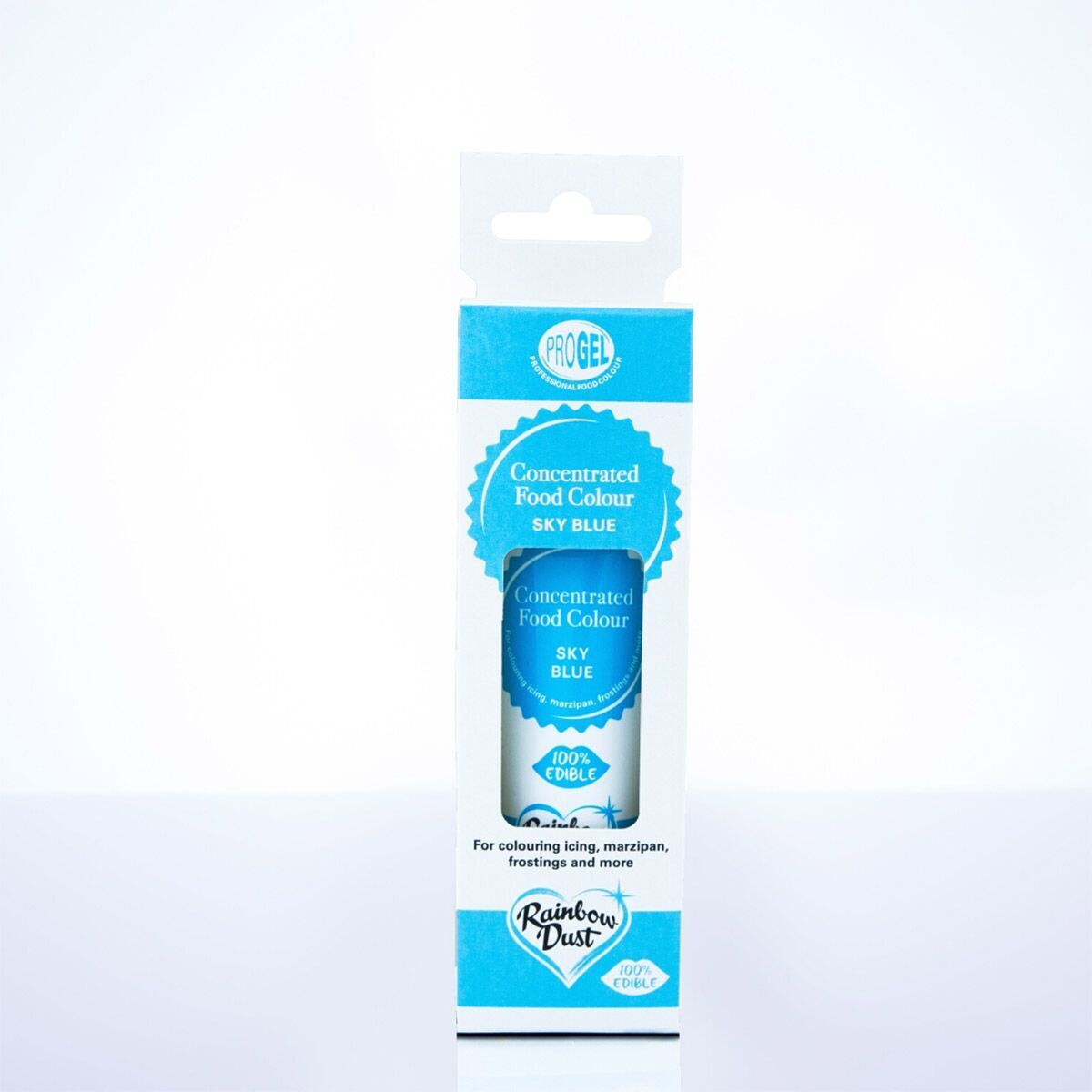 Rainbow Dust ProGel® -SKY BLUE -Χρώμα Τζελ Μπλε του Ουρανού 25γρ