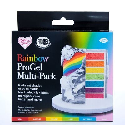 Rainbow Dust ProGel® -Multipack -RAINBOW 6 τμχ - Σετ 6τεμ Χρώματα του Ουράνιου Τόξου Τζελ - Κόκκινο, Πορτοκαλί, Κίτρινο, Λαχανί, Μπλε, Ροζ Rainbow Dust ProGel® -Multipack -RAINBOW 6 τμχ - Σετ 6τεμ Χρώματα του Ουράνιου Τόξου Τζελ - Κόκκινο, Πορτοκαλί, Κίτρινο, Λαχανί, Μπλε, Ροζ