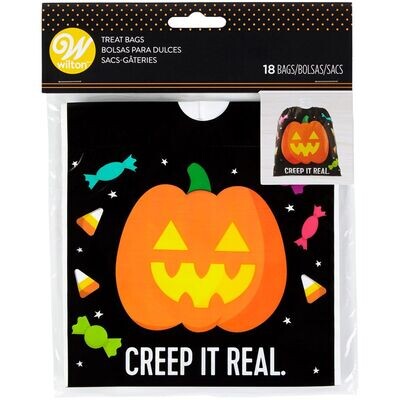 Wilton Halloween Treat Bags PUMPKIN 18τεμ Wilton Halloween Treat Bags PUMPKIN 18τεμ