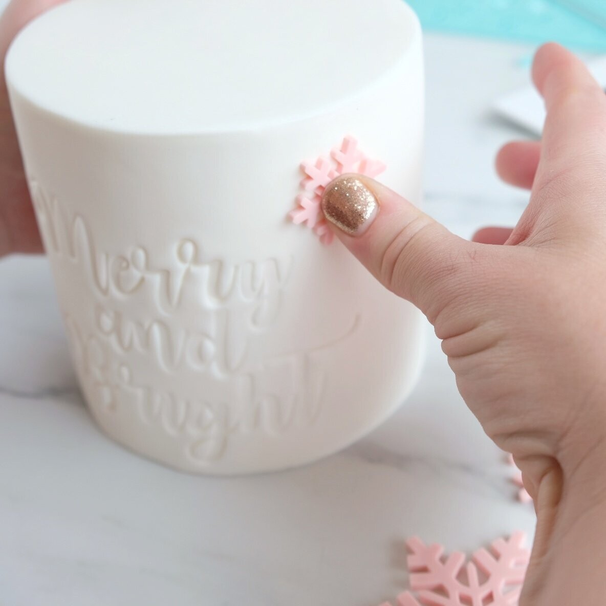 SALE!!! Sweet Stamp -Embosser -SNOWFLAKES - Χριστουγεννιάτικες Σφραγίδες Χιονονιφάδες